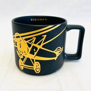 Retro Starbucks 2016 Viennese Airplane Collector’s Ceramic Mug
